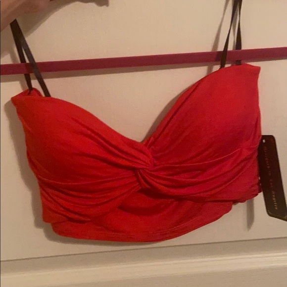 ragges to riches Tops - Red Tube Top